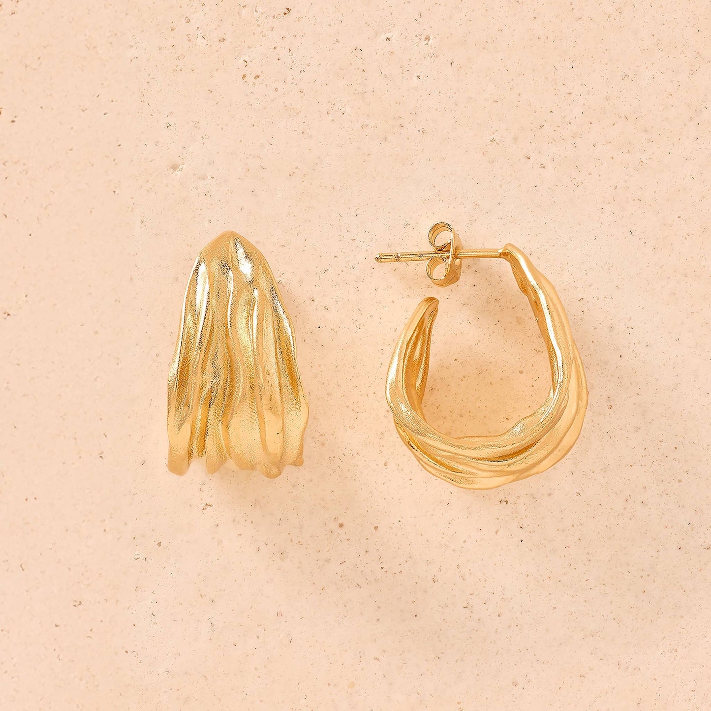 Agapée Jewelry - Lina Earrings, Gold