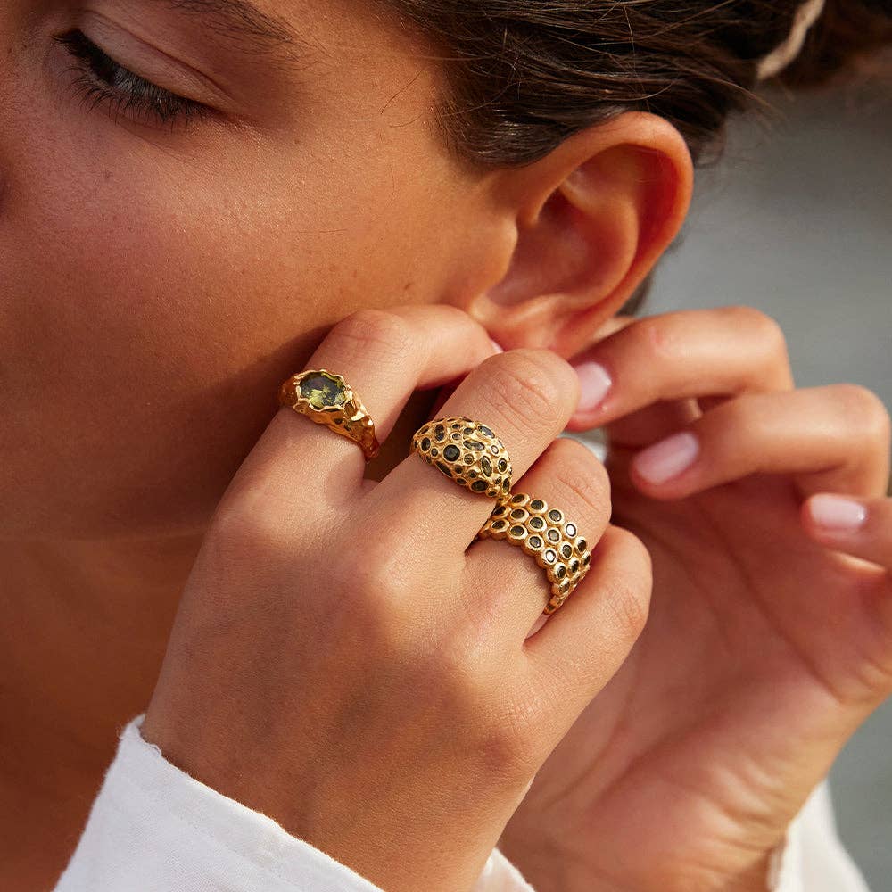 Agapée Jewelry - Maria Ring, Gold