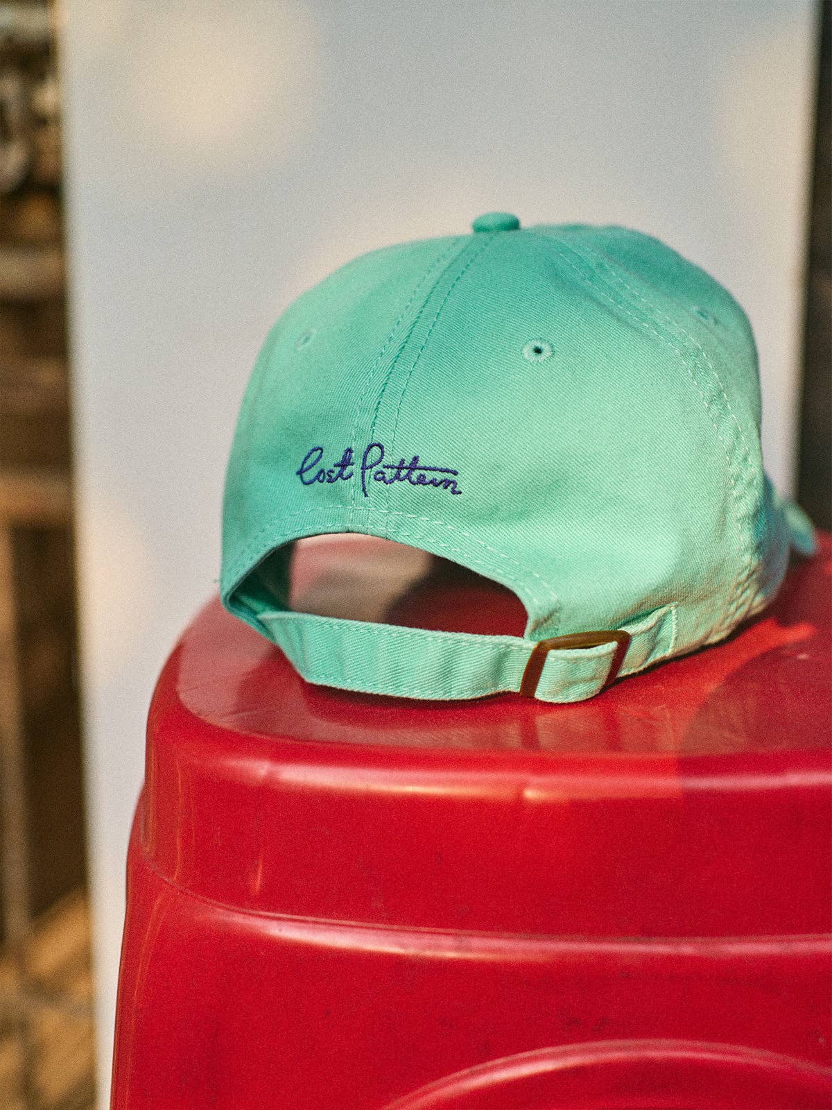 Lost Pattern NYC - Pan Pan Baseball Cap, Tiffany Blue