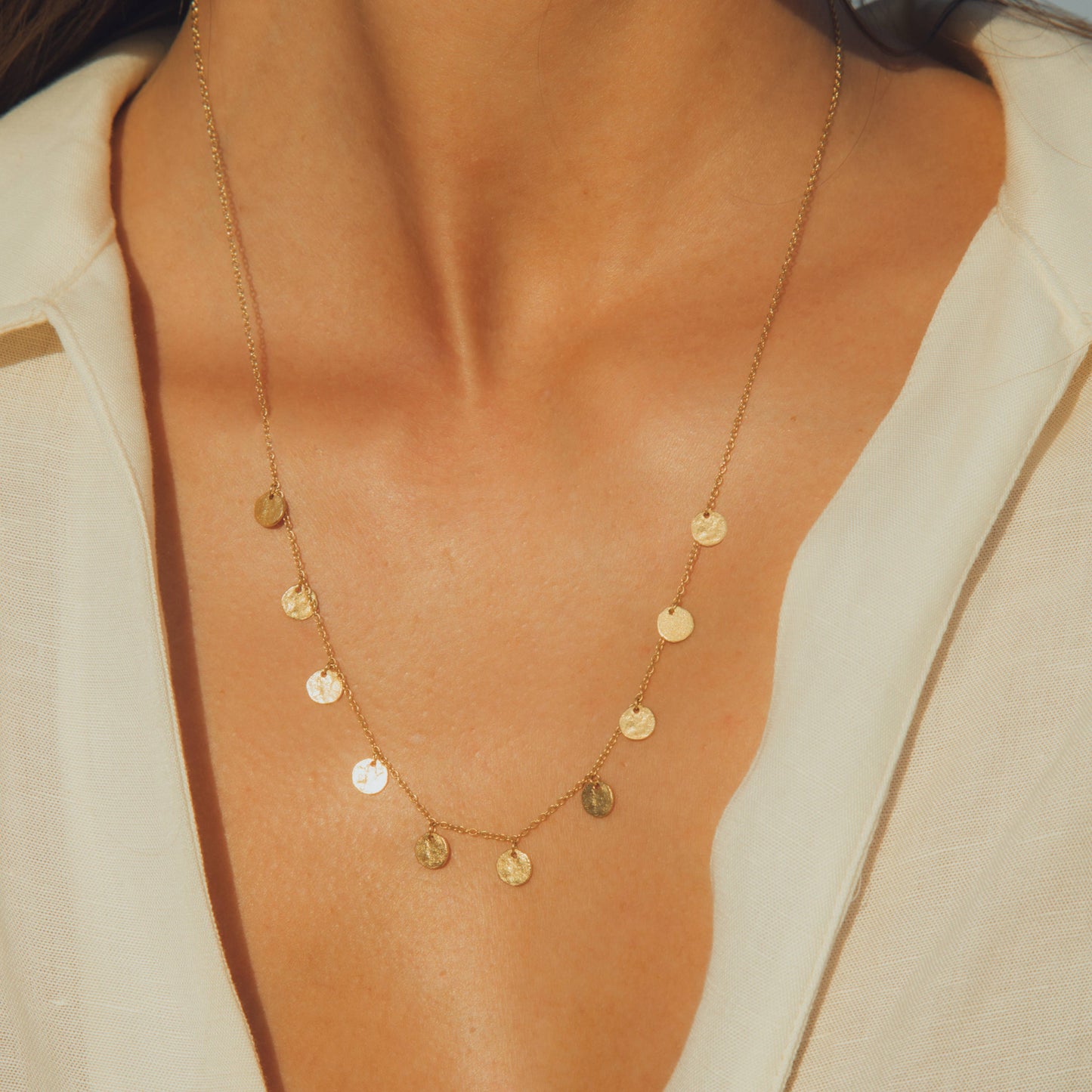 Agapée - Alceste Necklace, Gold