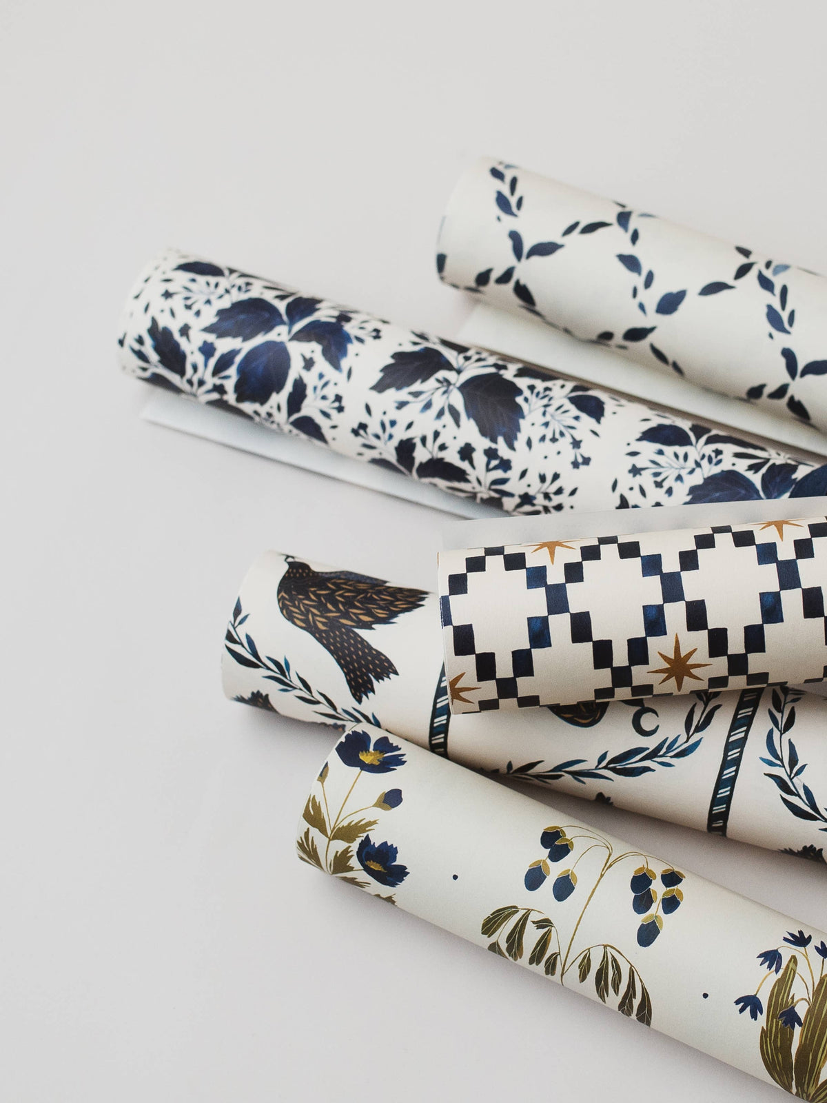 Katie Housley - Christmas Gift Wrap, Dove Stars