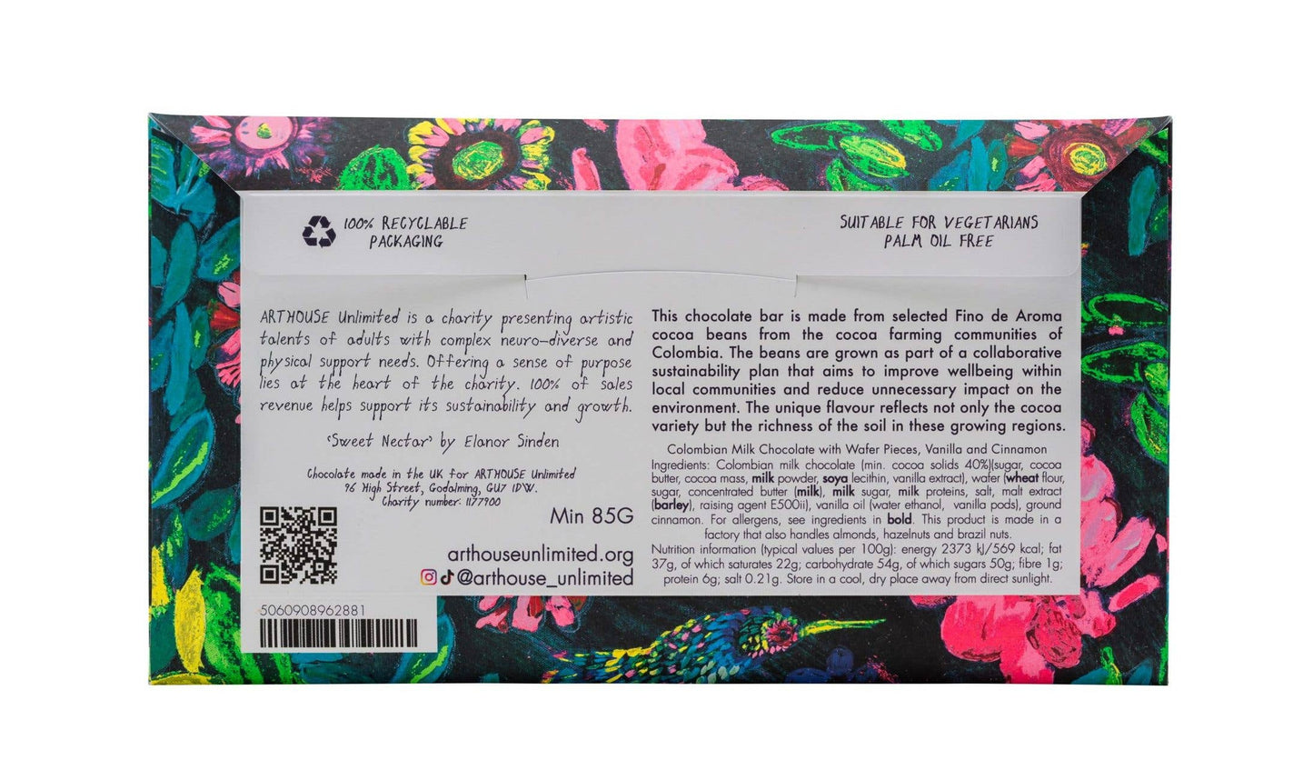 Arthouse Unlimited Sweet Nectar Milk Chocolate Bar