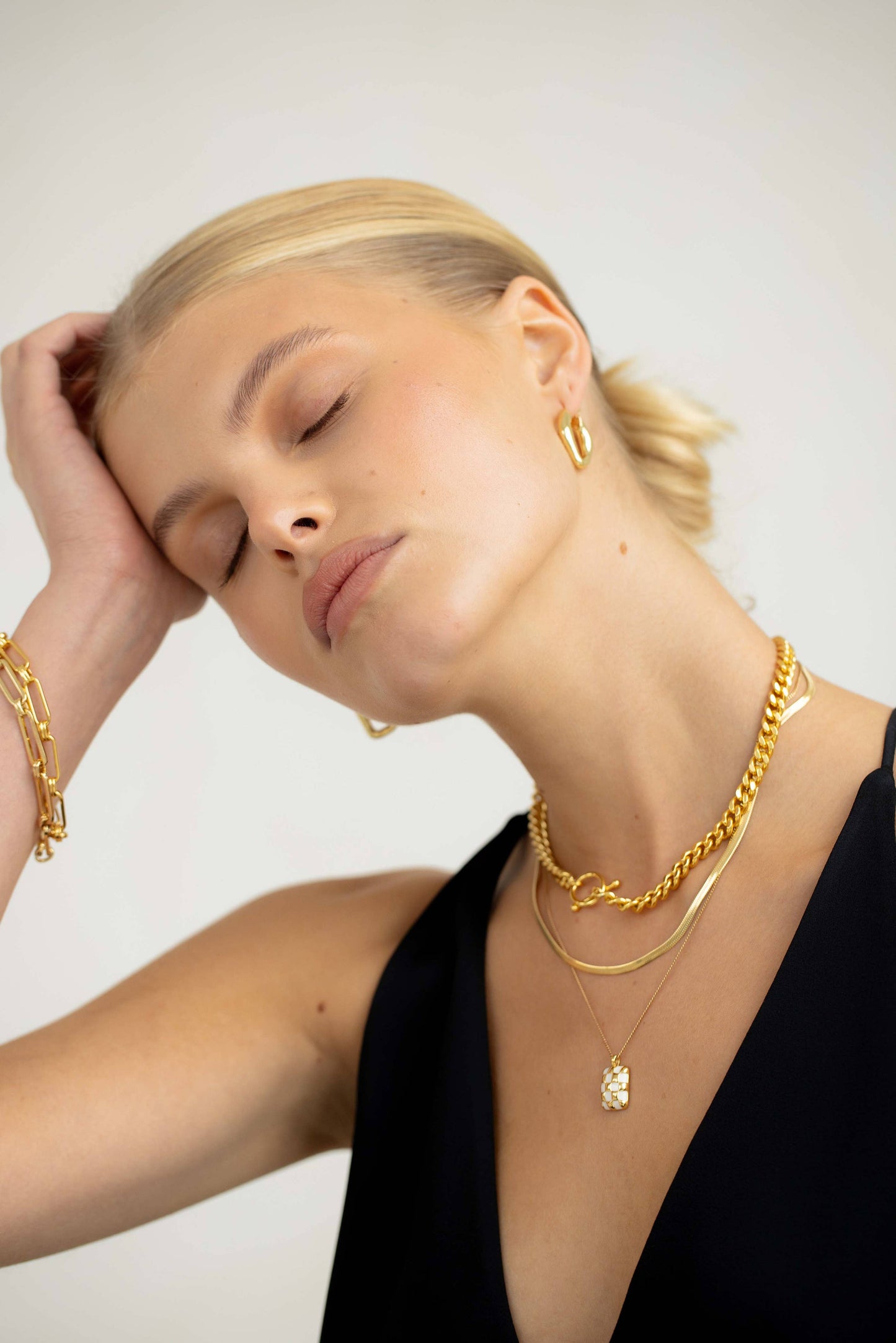Arctic Fox & Co - The Snake Chain Necklace, Gold