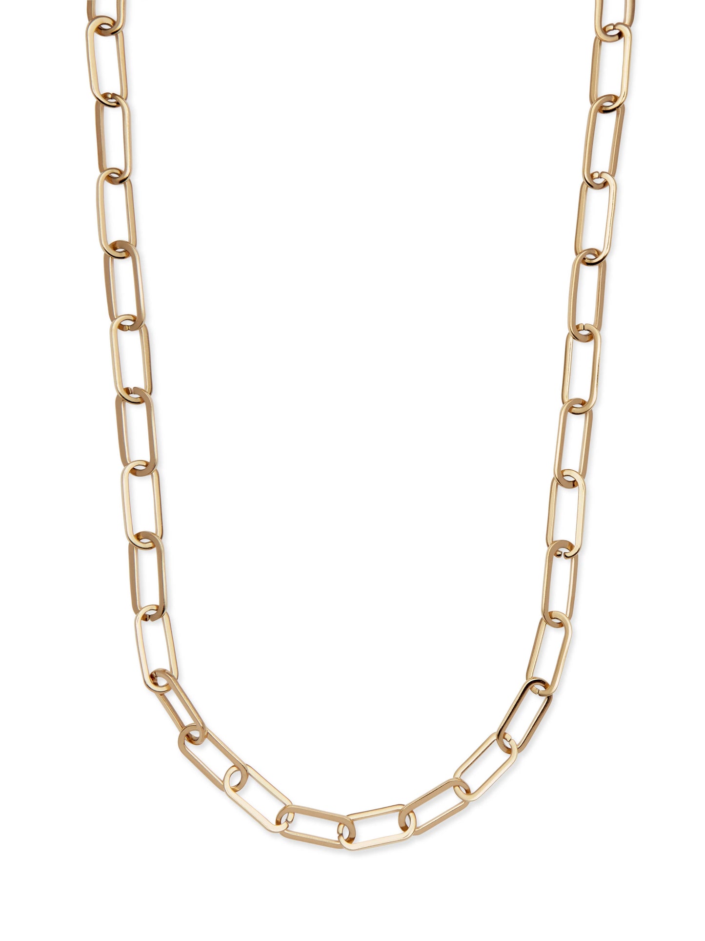 Nordic Muse - Gold Chunky Chain Link Necklace