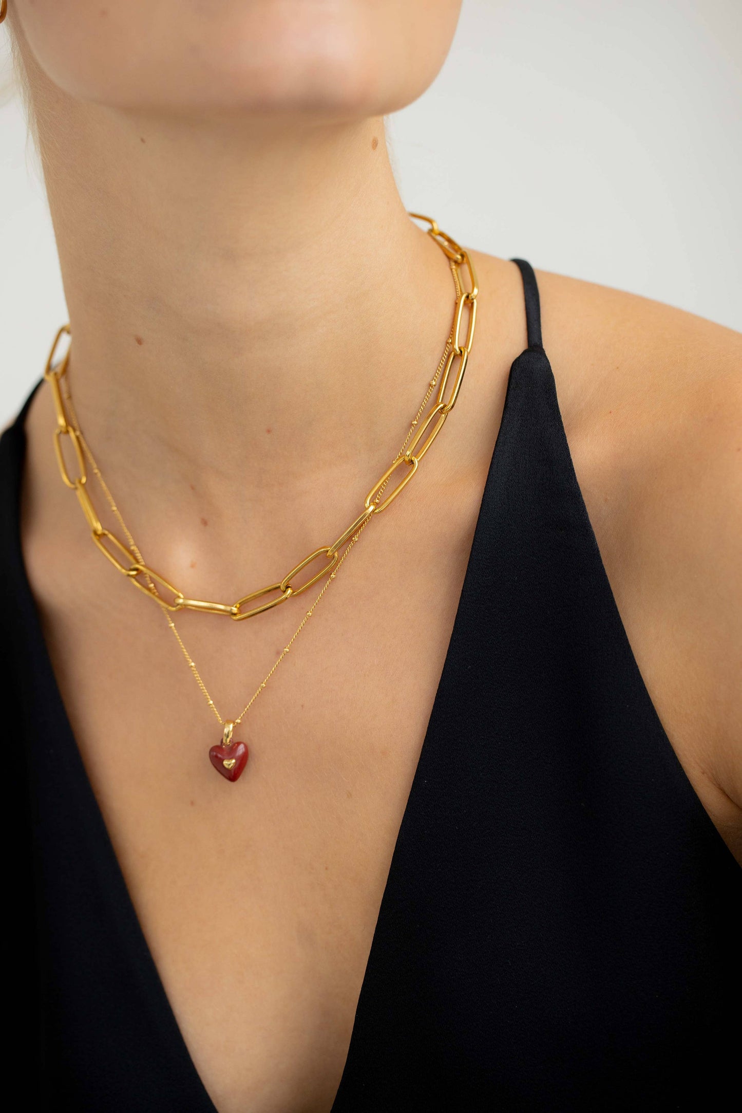 Arctic Fox & Co - The Paperclip Chain Necklace, Gold