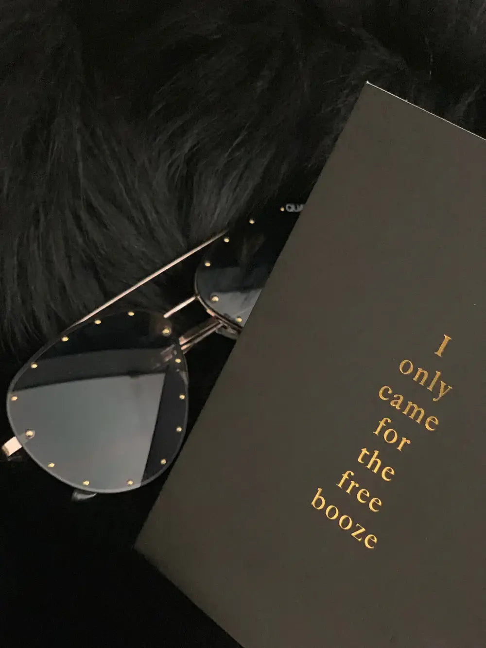 Cardsome - I only came for the free booze GREETING CARD A6