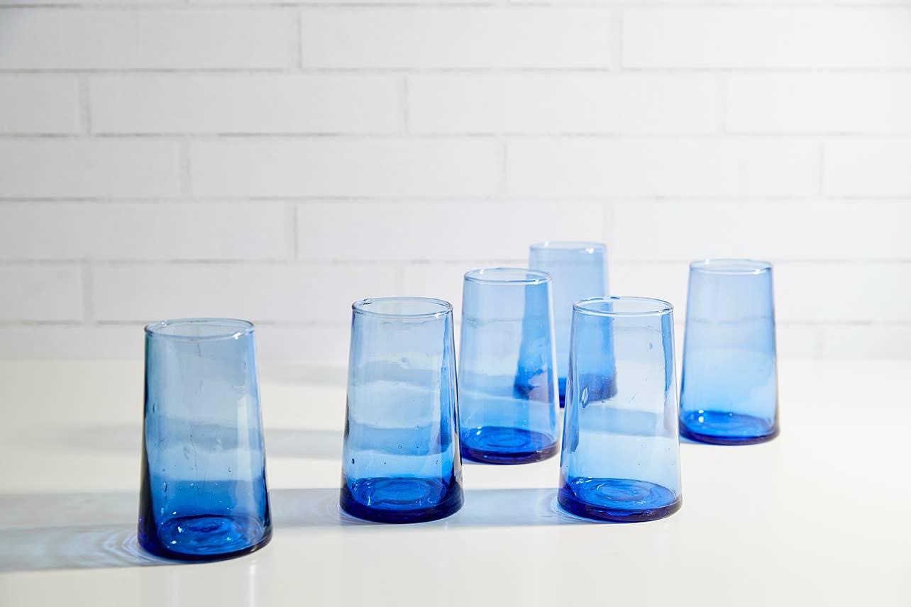 Spoiled Life - Marrakesh Blue Glass - Tall