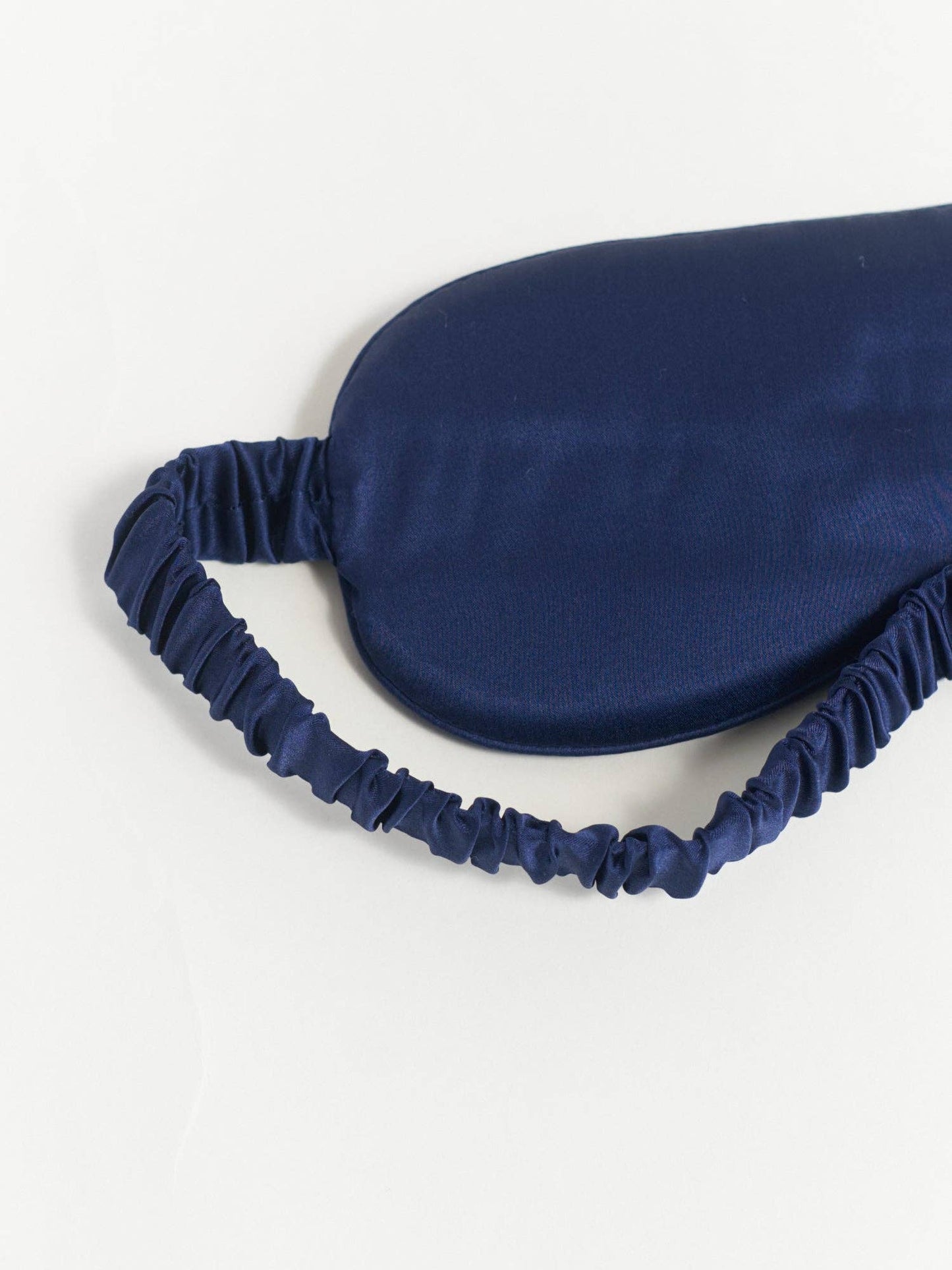 Lost Pattern NYC - Moonlit Stars Silk Sleep Eye Mask - Navy