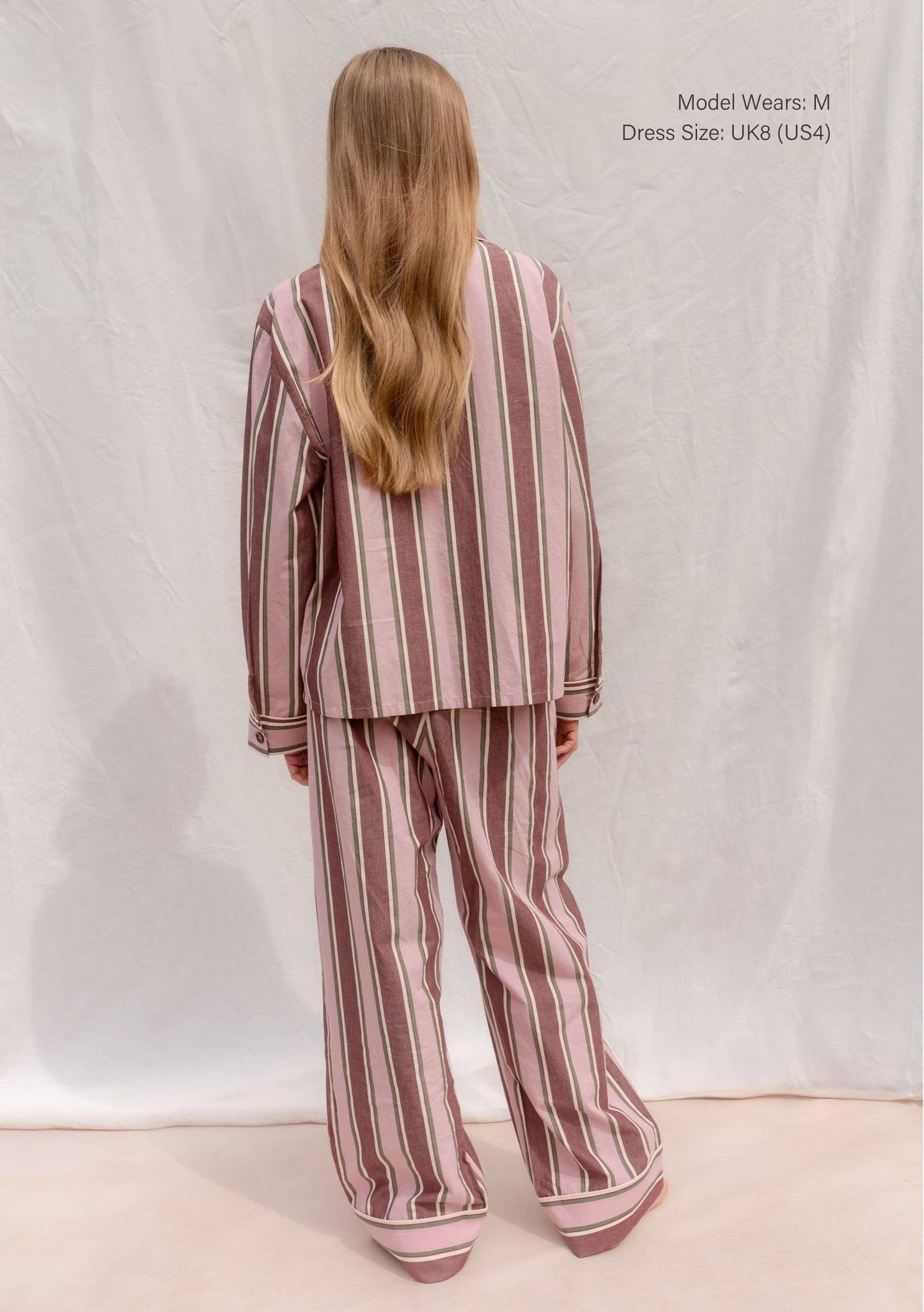 TBCo - Cotton Pyjamas, Pink Stripe