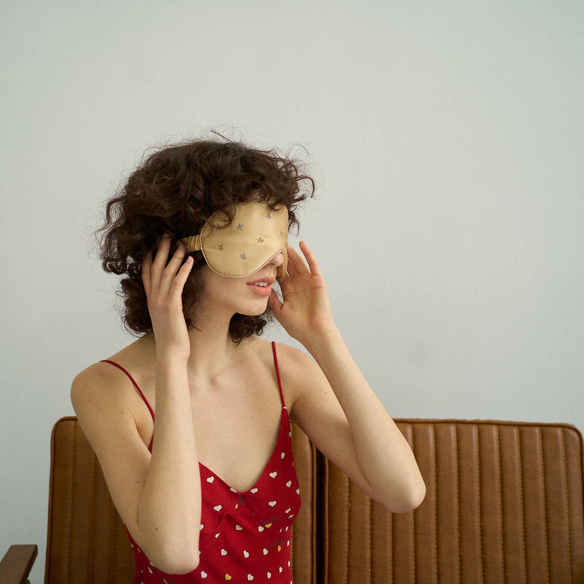Lost Pattern NYC - Starry Night Silk Sleep Eye Mask