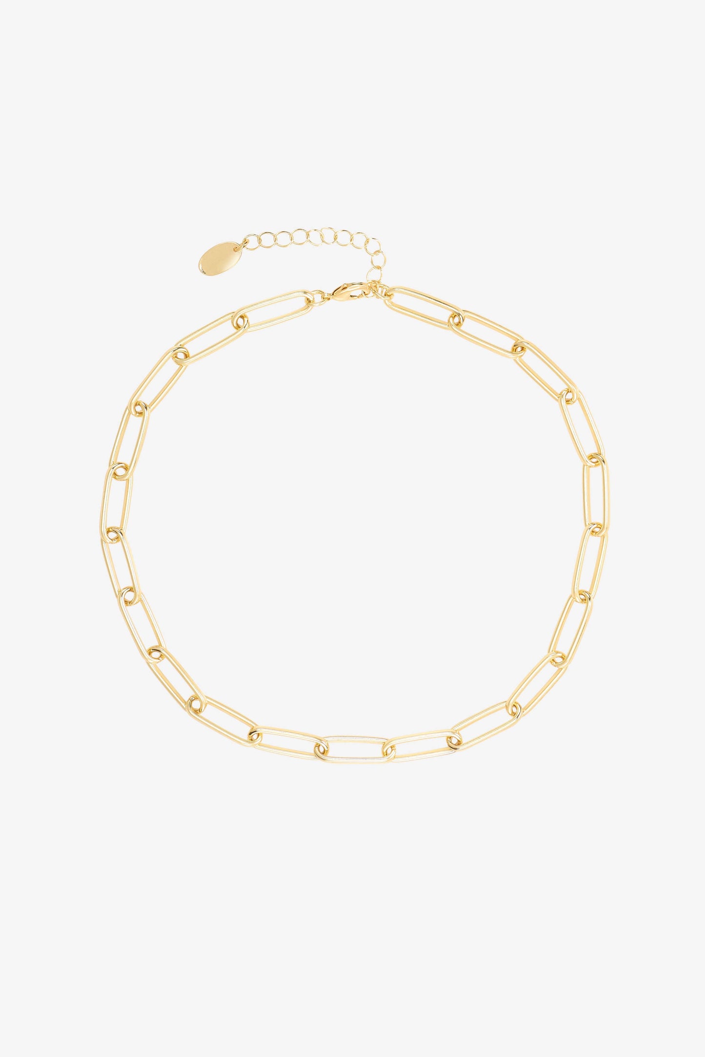 Arctic Fox & Co - The Paperclip Chain Necklace, Gold