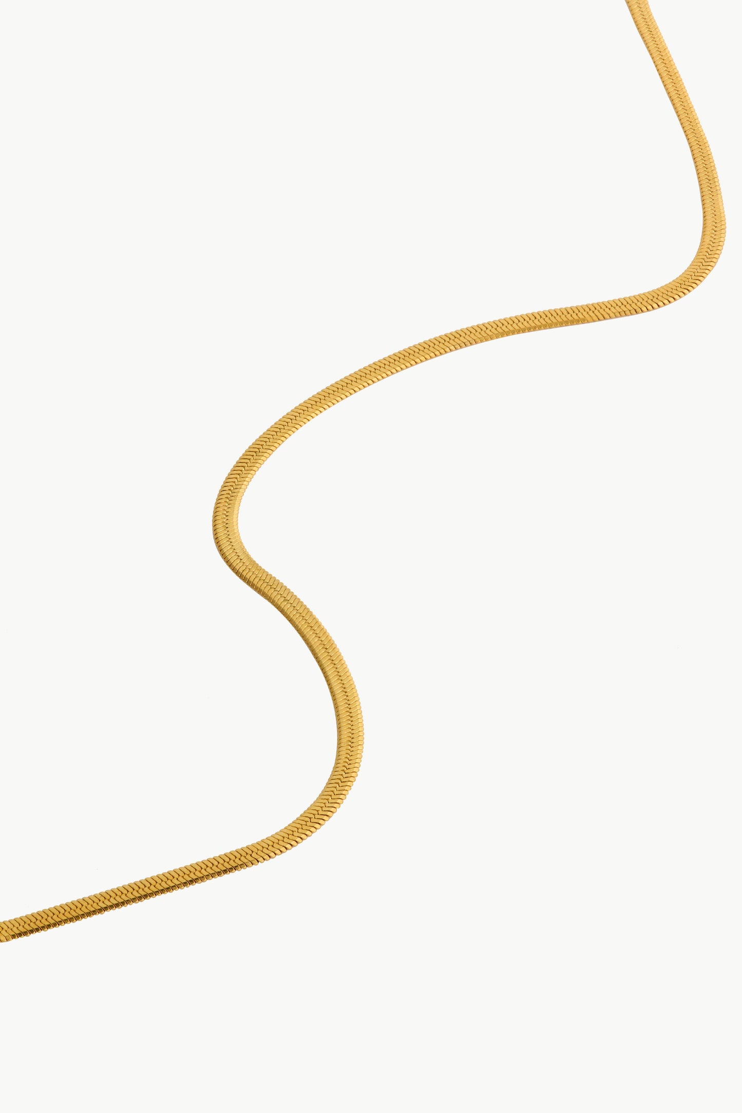 Arctic Fox & Co - The Snake Chain Necklace, Gold