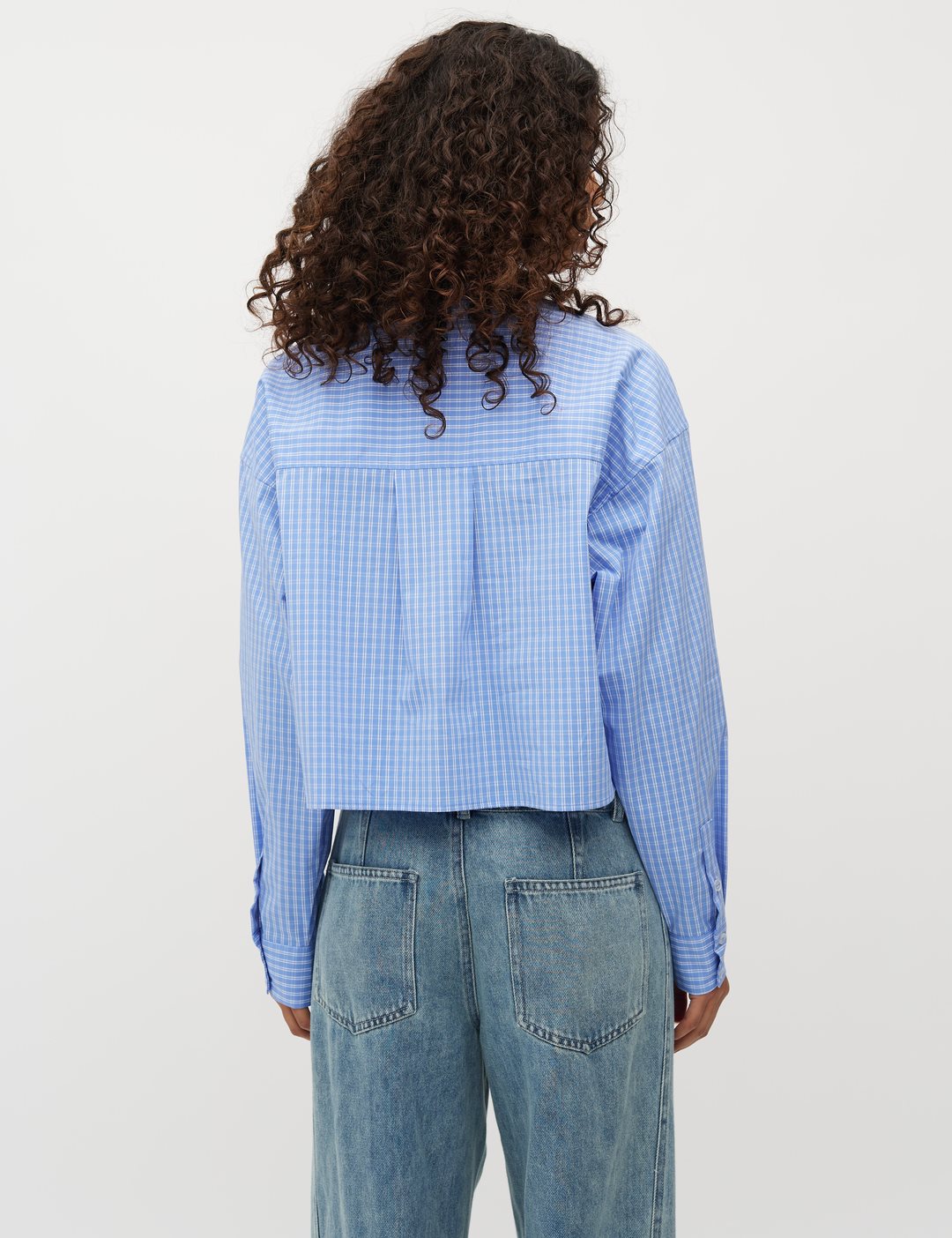 MbyM - Emele Shirt, Ultramarine Check