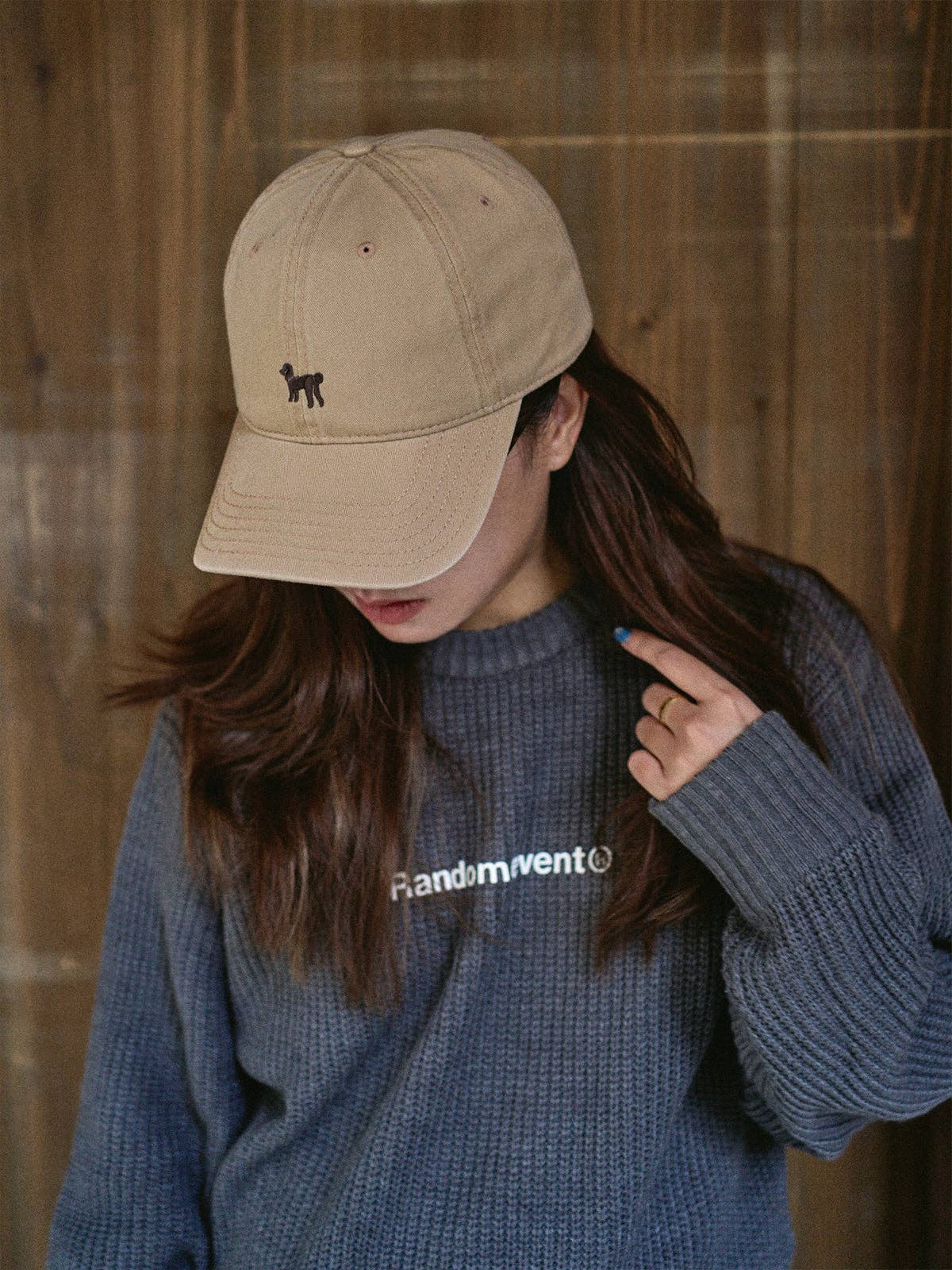 Lost Pattern NYC - Pan Pan Baseball Cap, Light Khaki