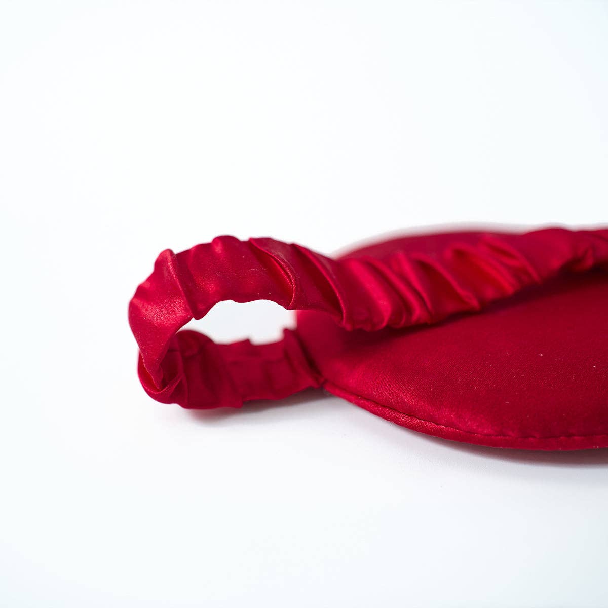 Lost Pattern NYC - Love Heart Silk Sleep Eye Mask, Red