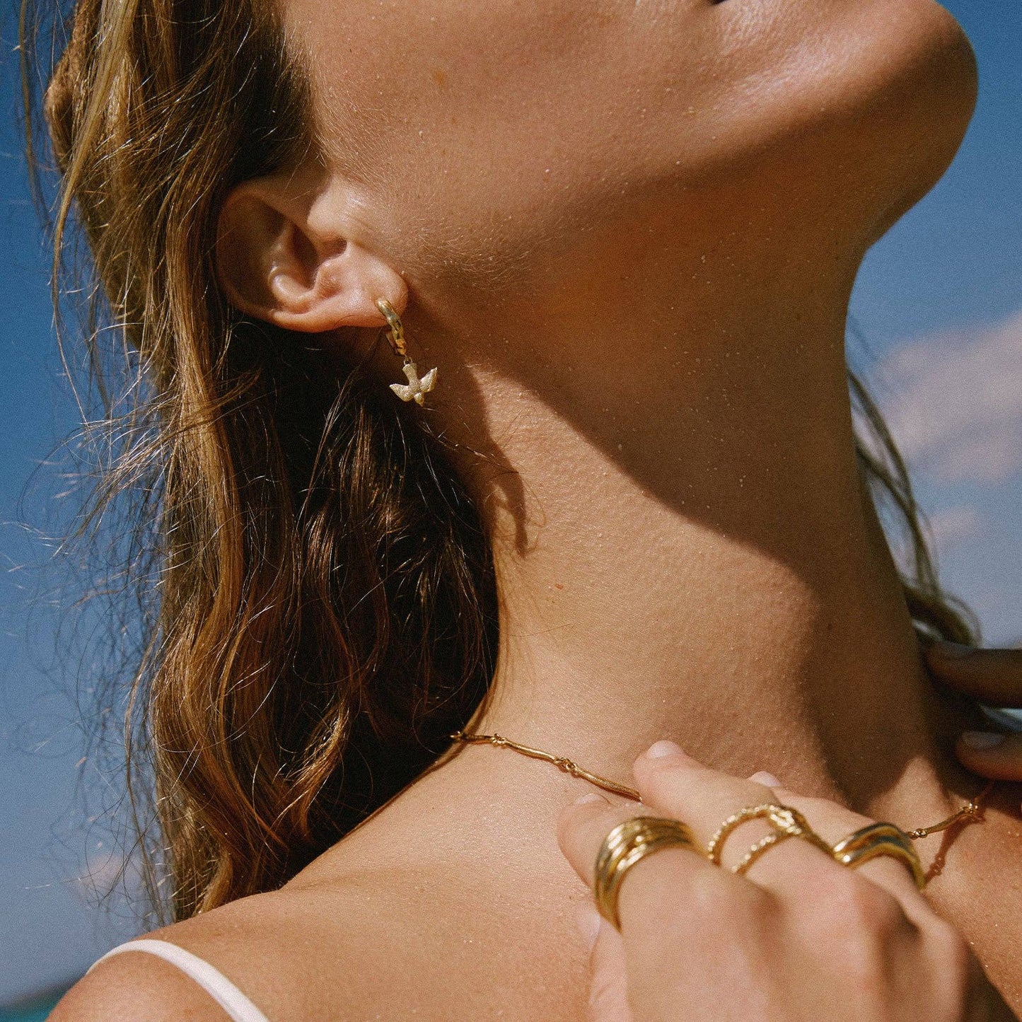 Agapée - Mara Earrings, Gold