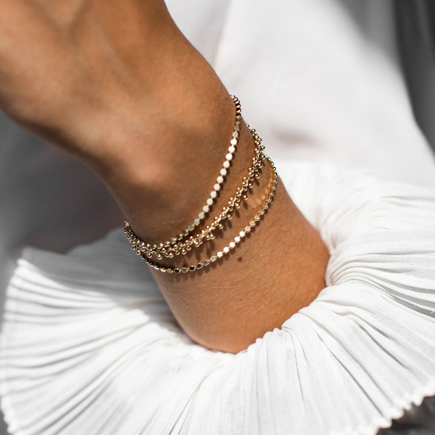 Agapée - Achille Bracelet, Gold