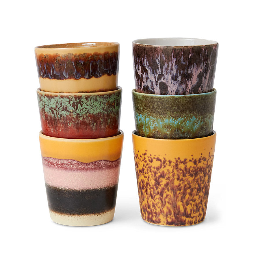 HKLIVING - 70s Ceramics: Coffee Mug - Valley