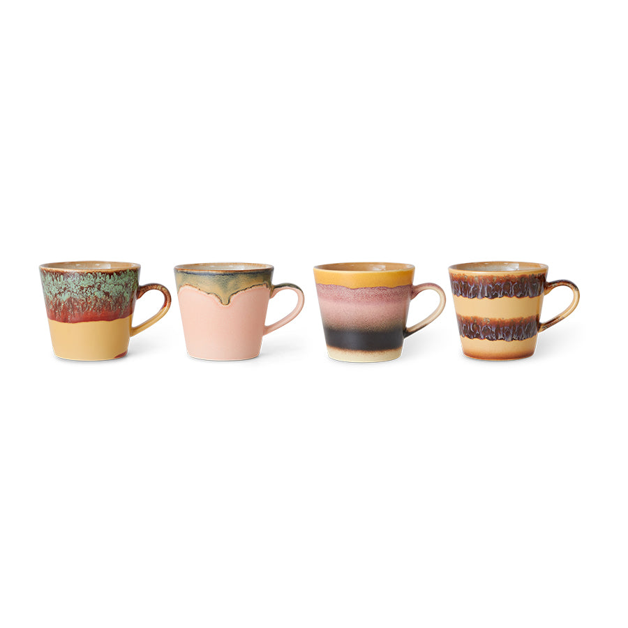 HKLIVING: 70S Ceramics: Cappuccino Mugs, Vista
