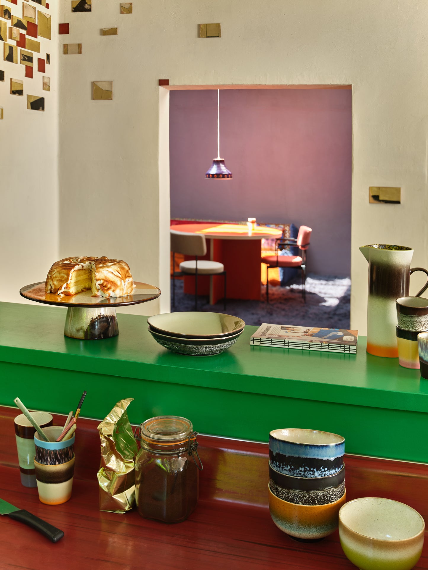 HKLIVING - 70s Ceramics: Noodle bowls - Groovy