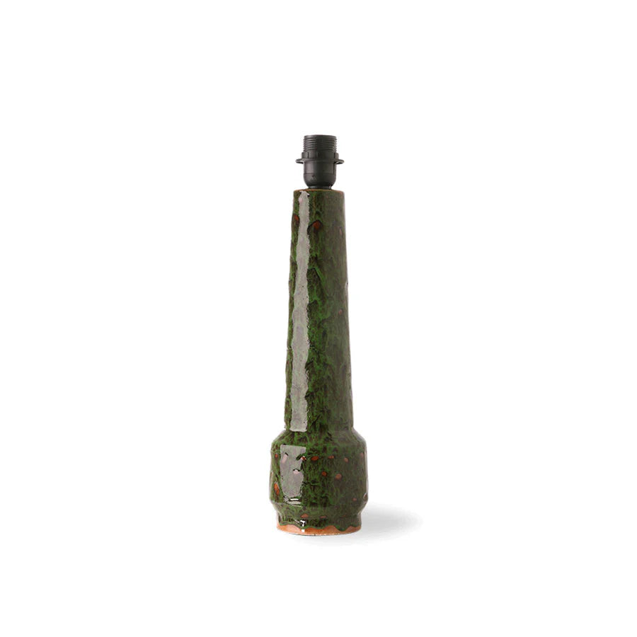 HKLIVING - Retro stoneware lamp base, green