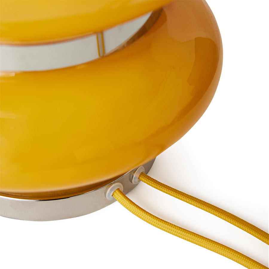 HKLIVING - Bubble Lamp Base, Honey