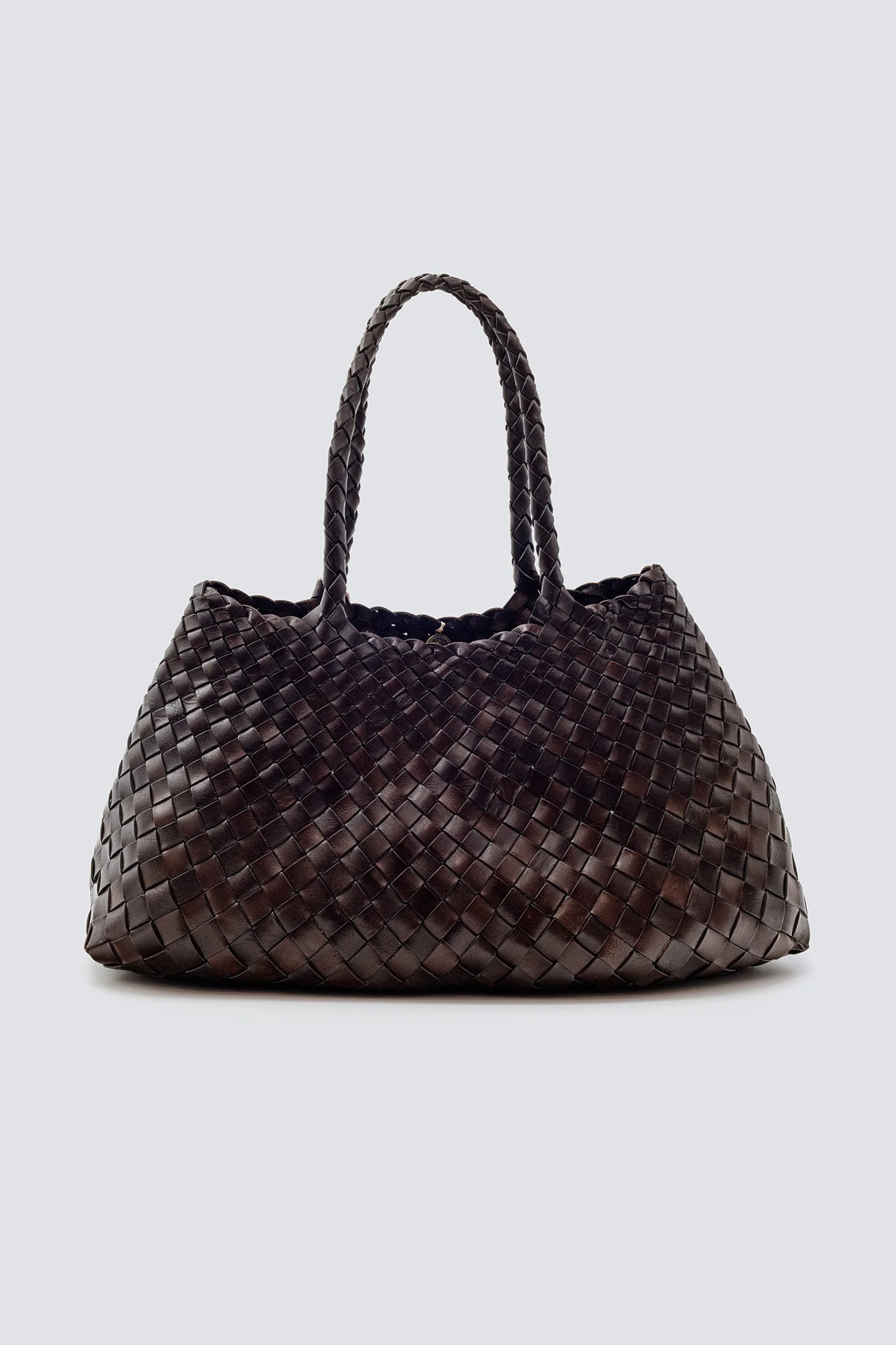 Dragon Diffusion - Santa Croce Bag Big, Dark Brown