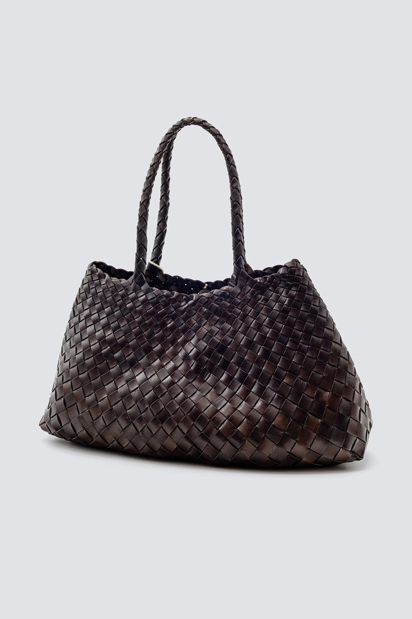 Dragon Diffusion - Santa Croce Bag Big, Dark Brown