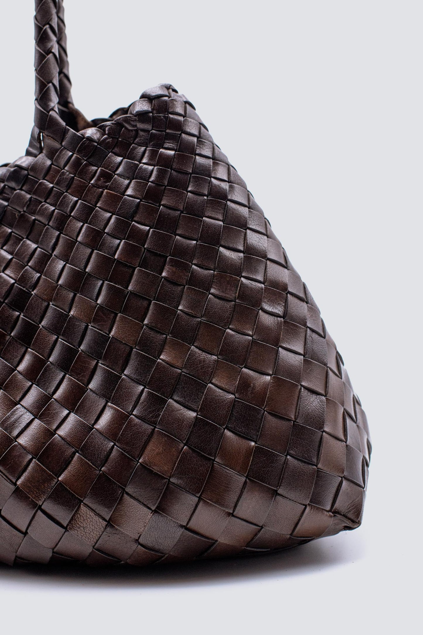 Dragon Diffusion - Santa Croce Bag Big, Dark Brown