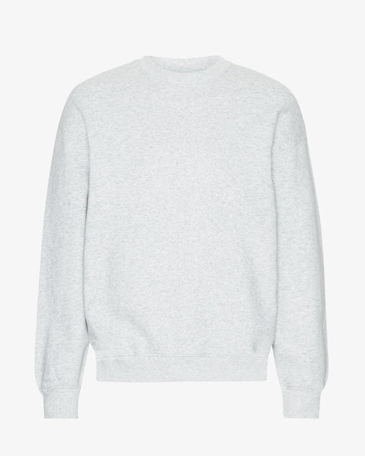 Colourful Standard - Oversized Organic Crew, Snow Melange