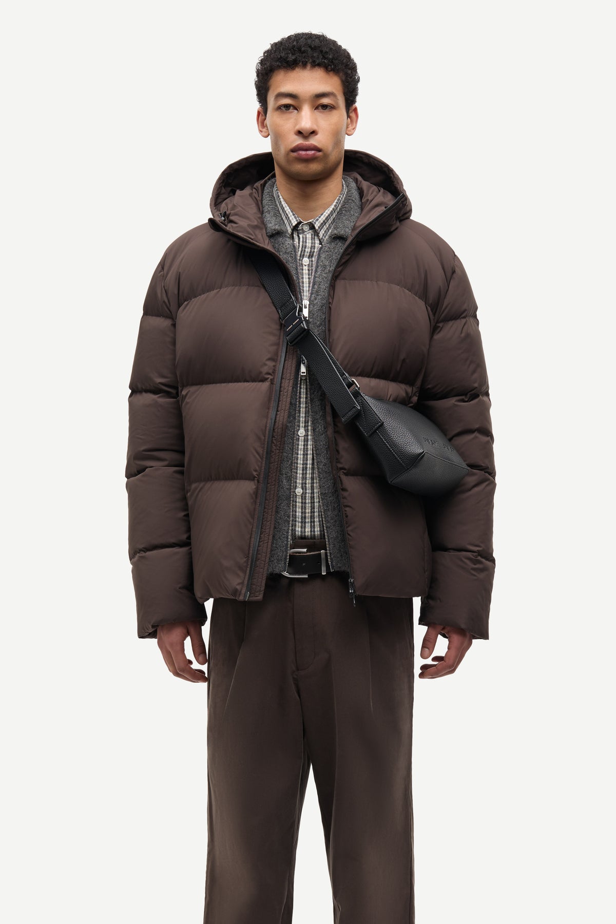 Samsøe Samsøe - Sapax Puffer Jacket, Mulch
