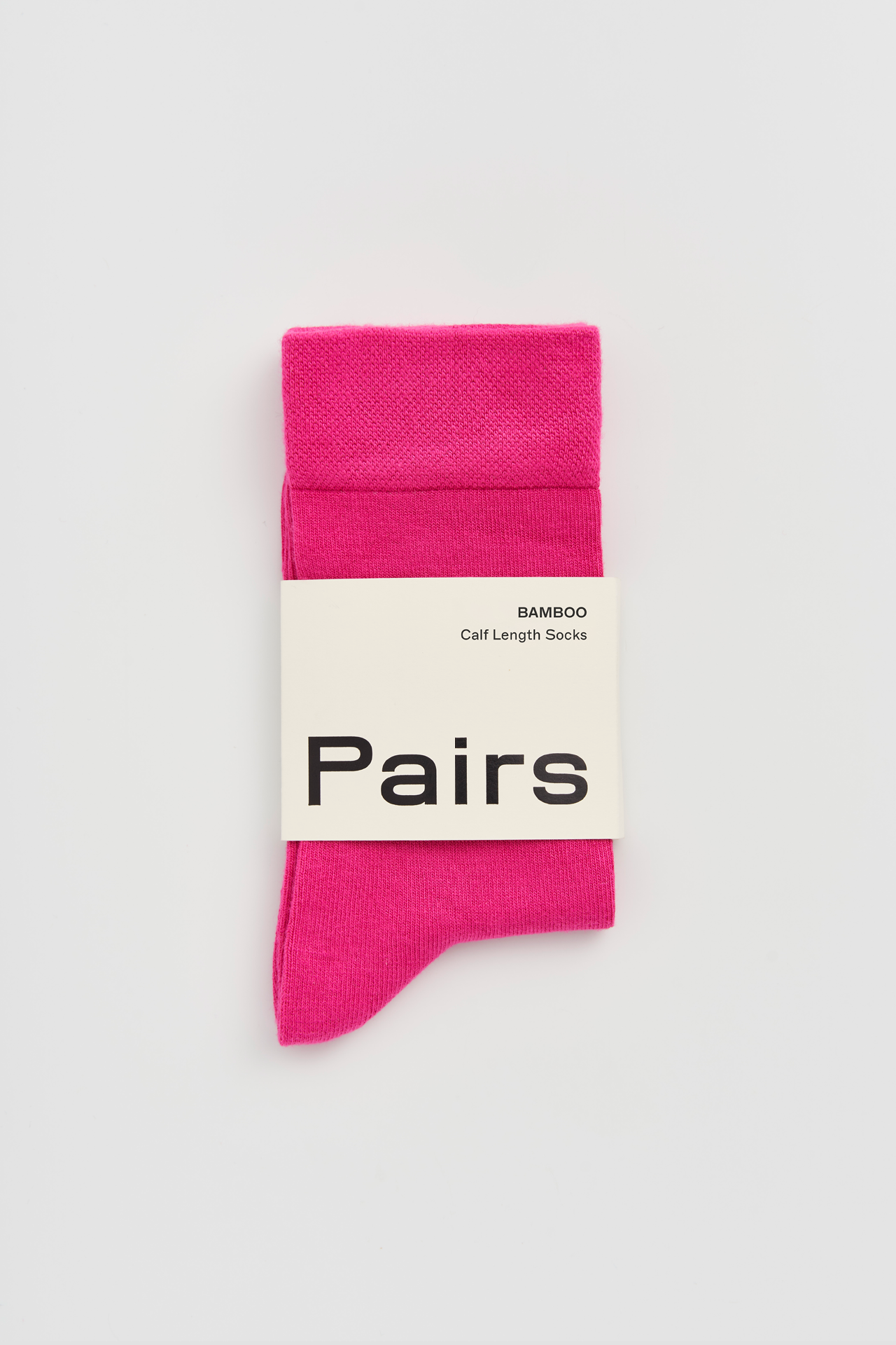 PAIRS Socks - Dahlia Pink Bamboo Socks