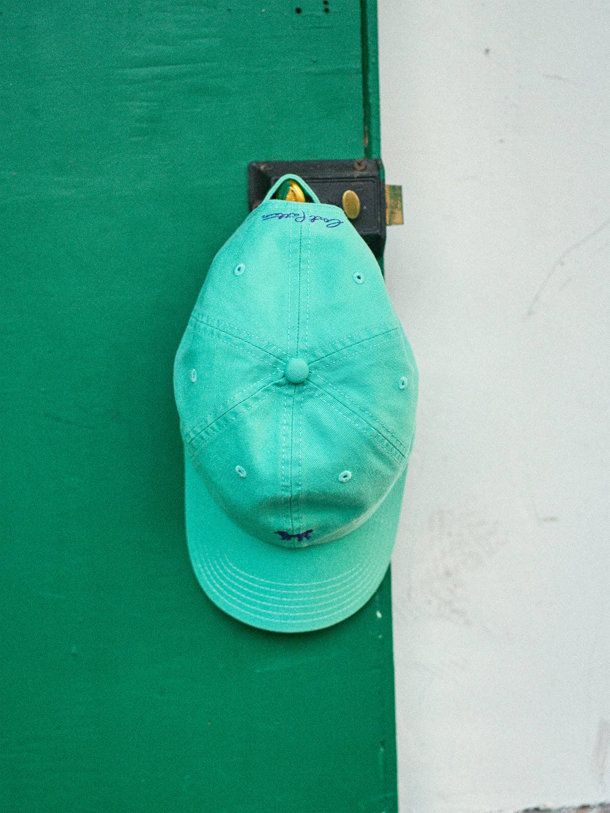 Lost Pattern NYC - Pan Pan Baseball Cap, Tiffany Blue