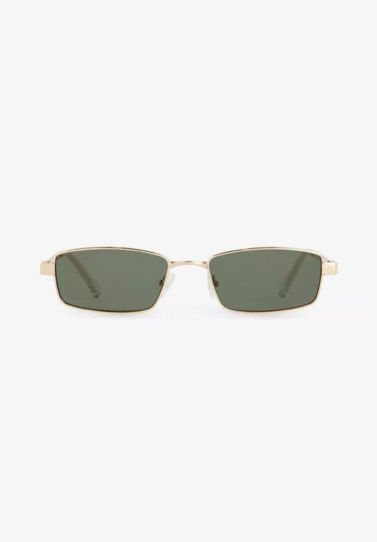 Le Specs - Bizarro Sunglasses - Bright Gold Clear