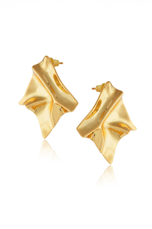 Arctic Fox & Co. - Molten Gold Earrings - Nami