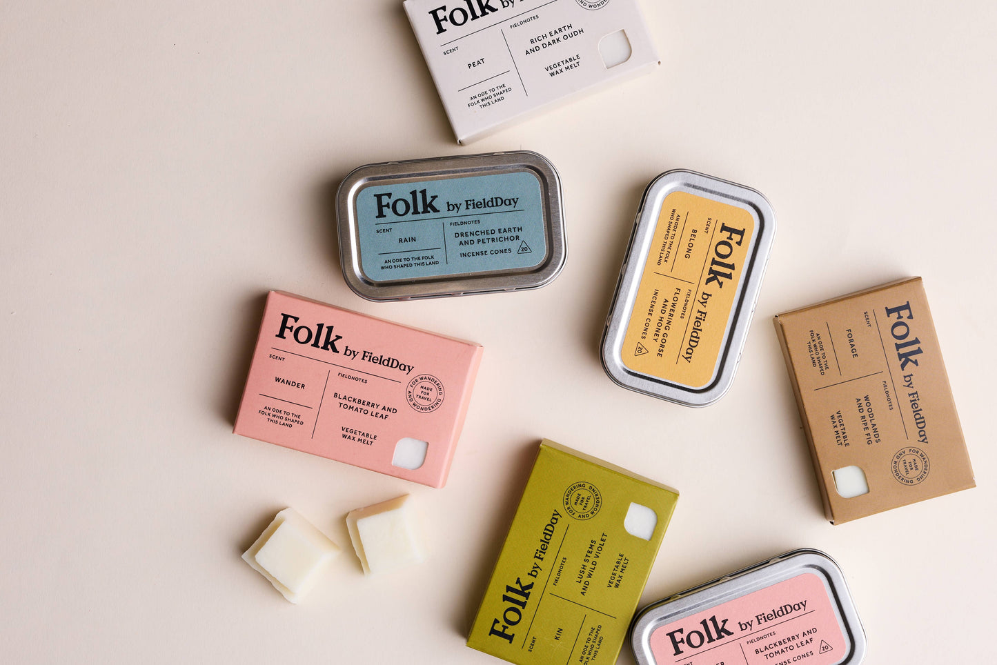 FieldDay - Folk Tin of Incense Cones, Kin