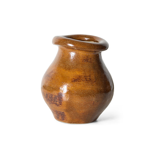 HKLIVING - Robust Medium Vase, Burnt Umber