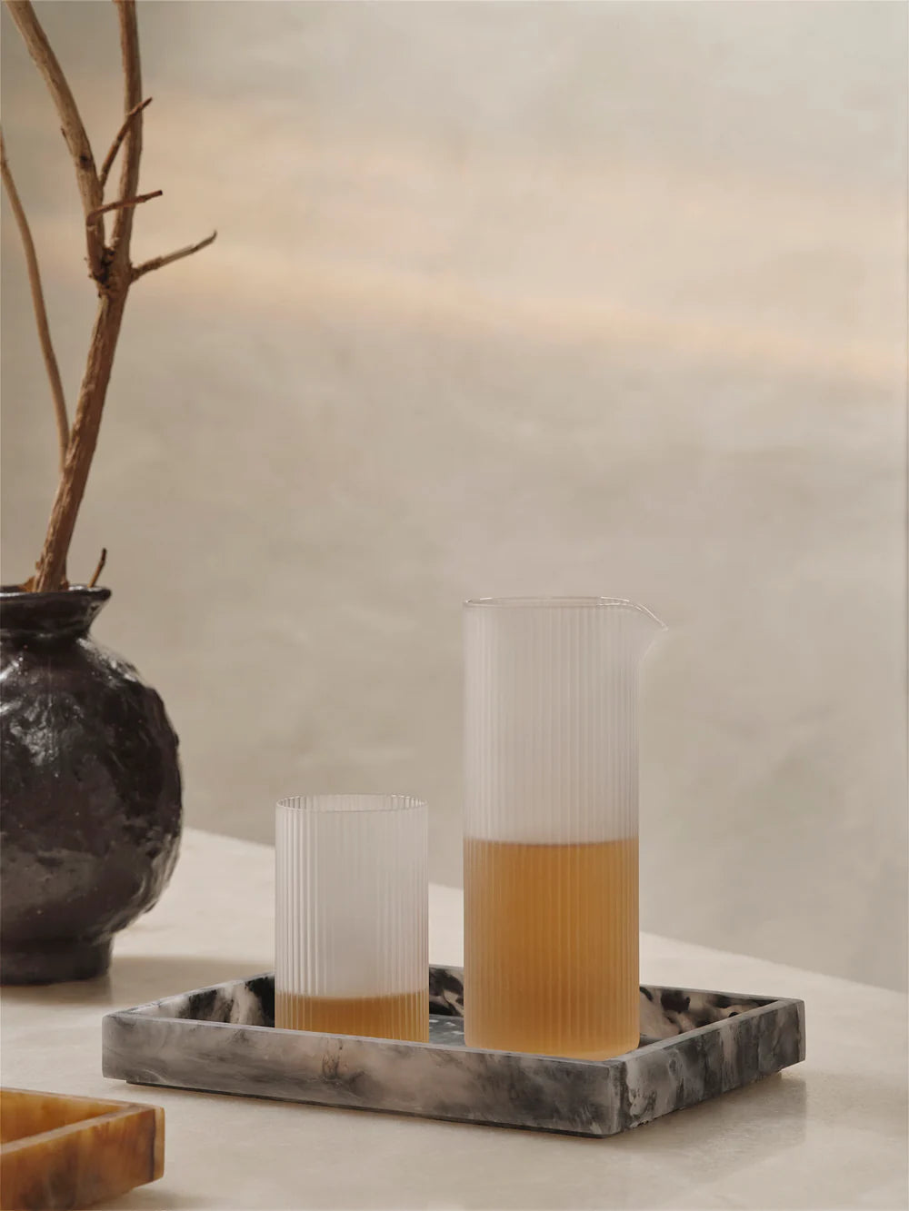 Ferm Living - Mist Tray, Charcoal