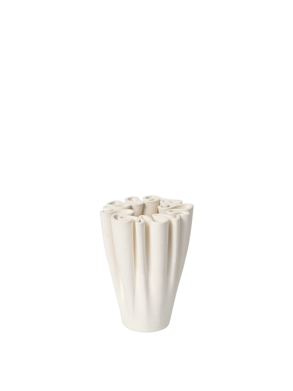 Ferm Living-  Dedali Vase - Off-White, Small