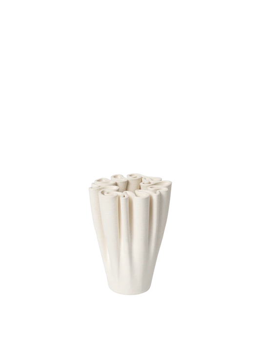 Ferm Living-  Dedali Vase - Off-White, Small