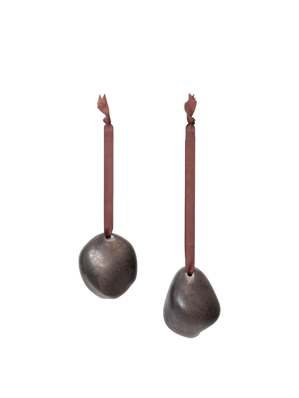 Ferm Living - Bellure Baubles, Rustic Bronze (set of 2)
