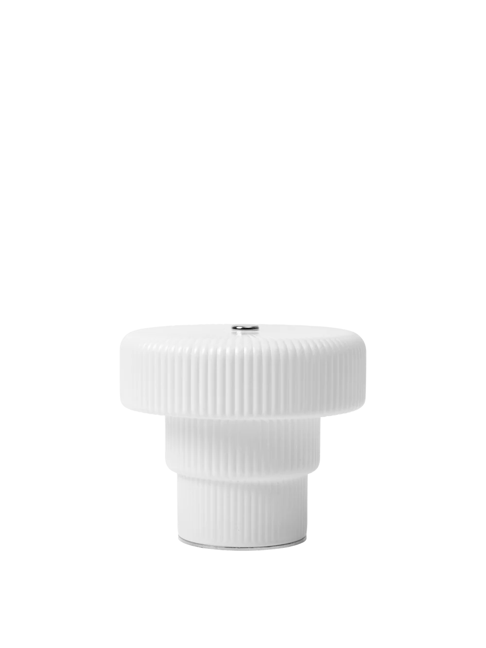 Ferm Living - Ripple Portable Lamp, White