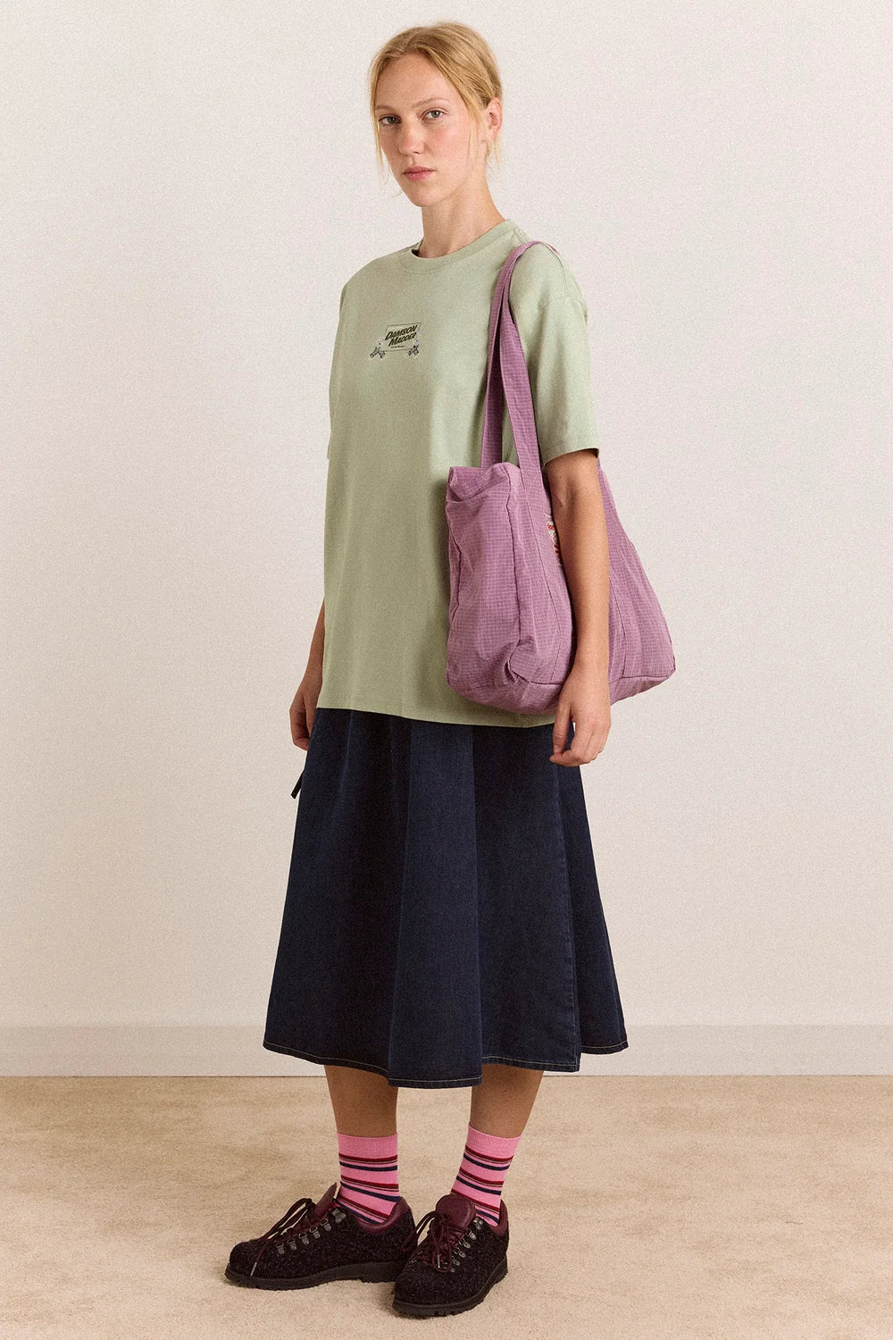 Damson Madder - Ripstop Tote Bag, Mauve