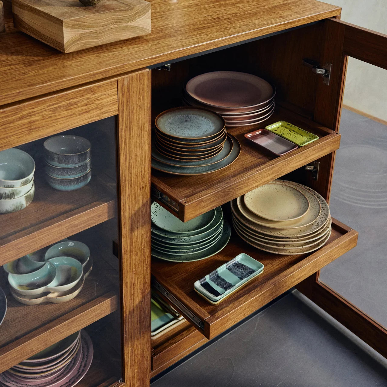 HKLIVING - 70s Ceramics: Small Dish, River