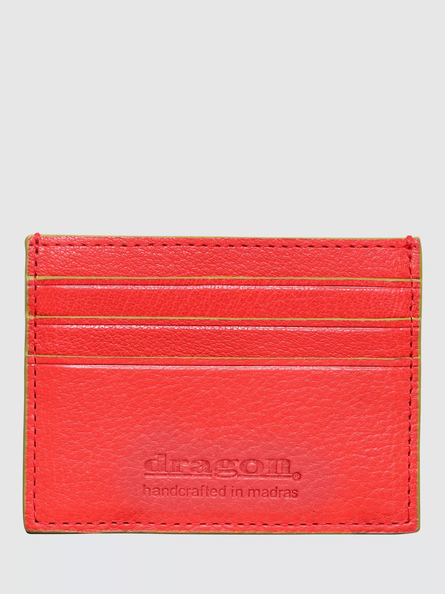 Dragon Diffusion - Check Card Holder, Red