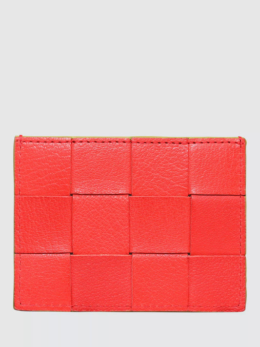 Dragon Diffusion - Check Card Holder, Red