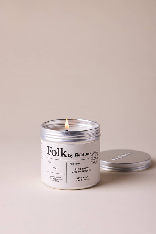 FieldDay - Folk Tin Candle, Peat