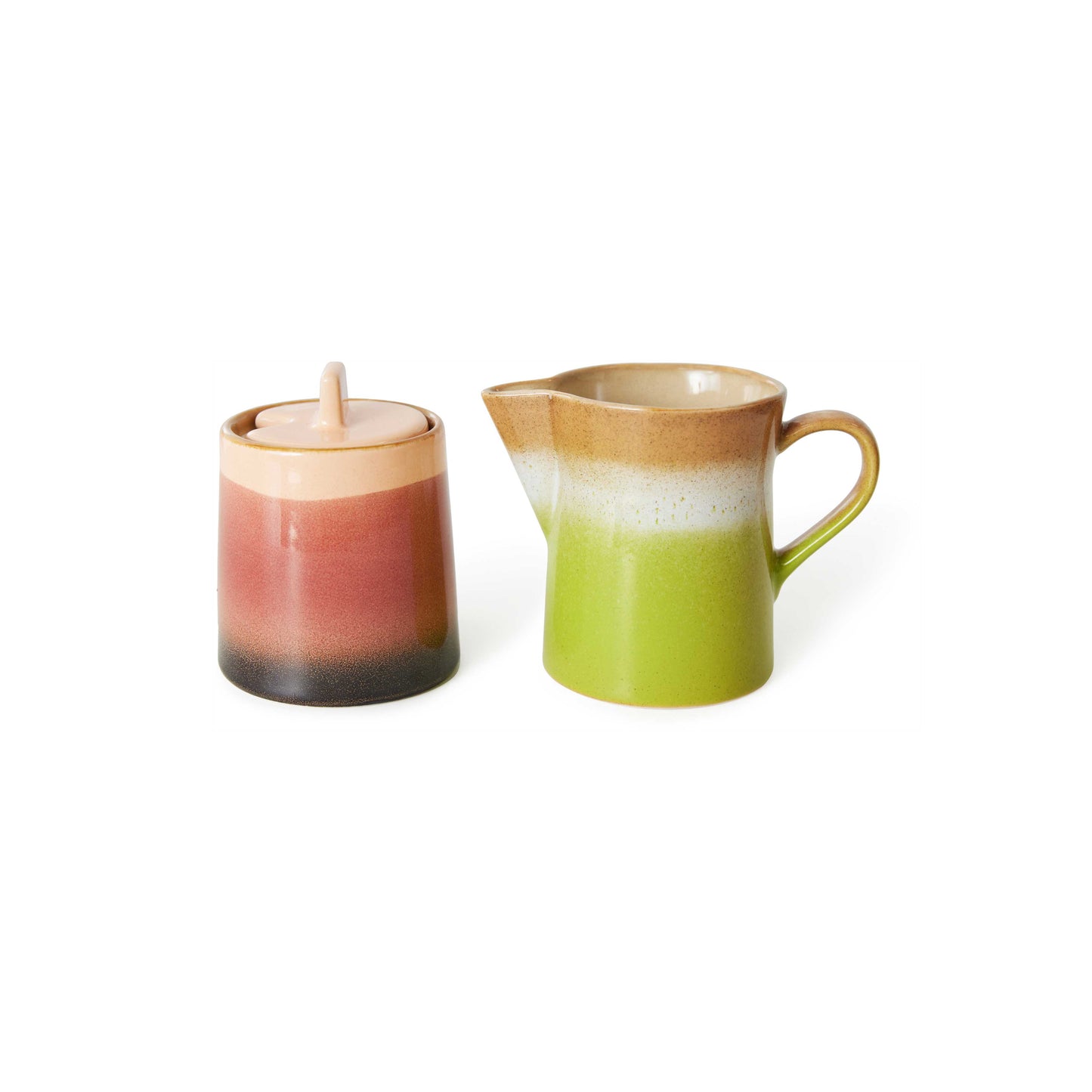 HKLIVING - 70s Ceramics: Milk Jug & Sugar pot, Foreland