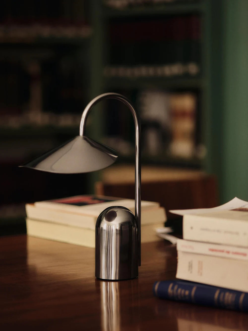 Ferm Living Arum Portable Lamp - Stainless Steel