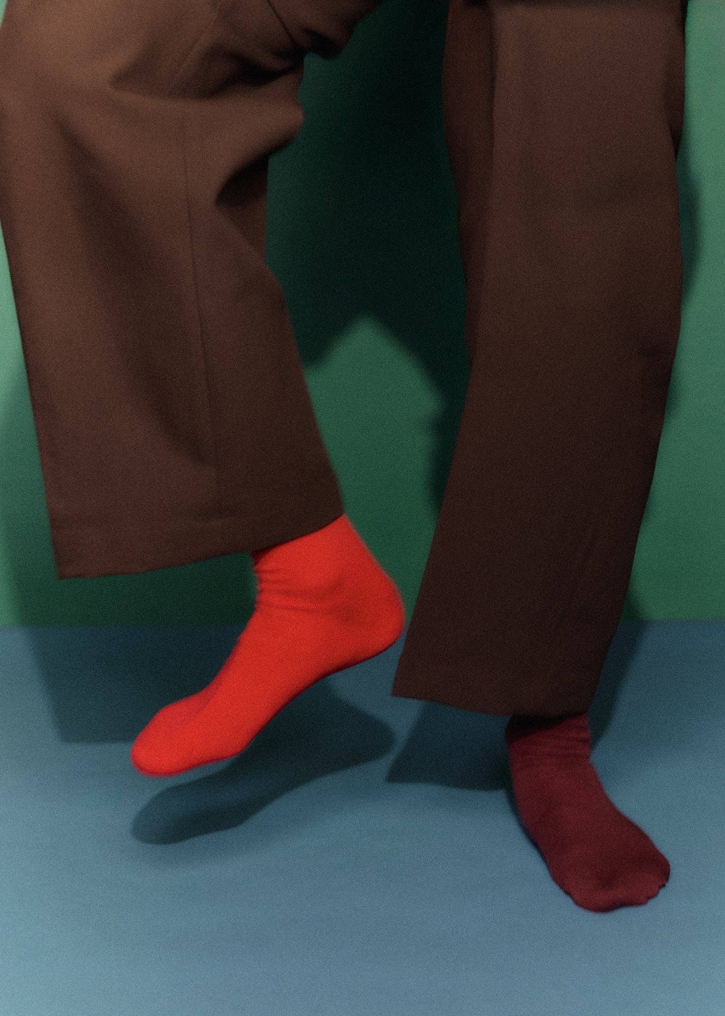 PAIRS Socks - Postbox Red Merino Socks